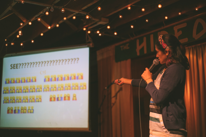 Visual aids! (Photo: Matt Lief Anderson)